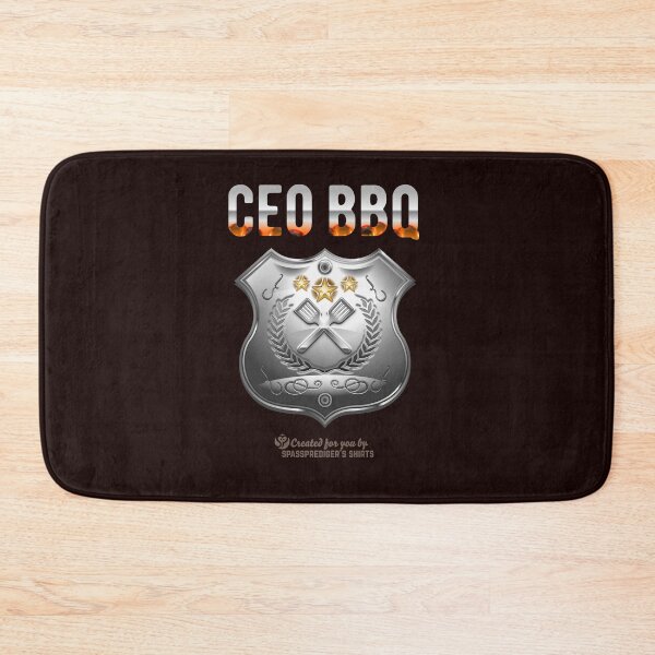 Item preview, CEO BBQ Grill t-shirt design designed and sold by Spassprediger.