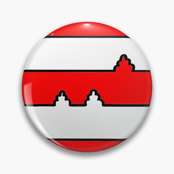 Item preview, Black and White Minimal Landscape on Red Board designed and sold by Istvan Ocztos.