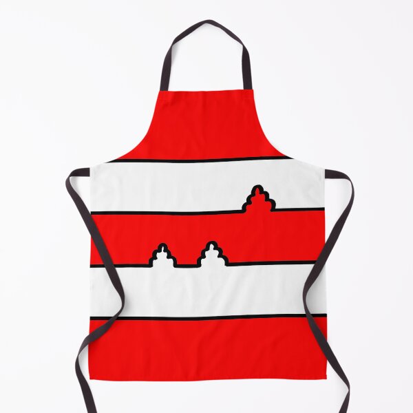 Item preview, Black and White Minimal Landscape on Red Board designed and sold by Istvan Ocztos.