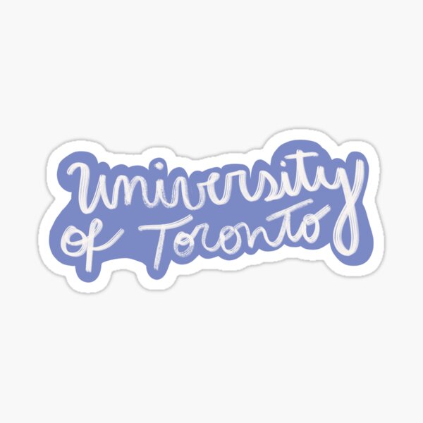 University of Toronto Sticker Sticker