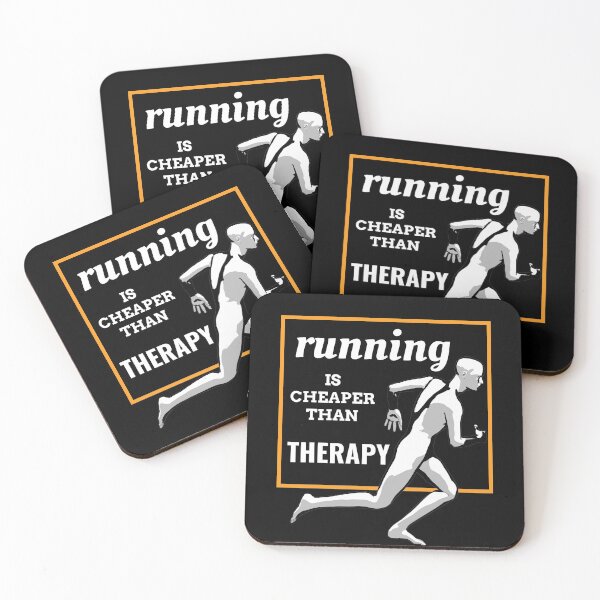 Item preview,  Running Is Cheaper Than Therapy designed and sold by Shash31.