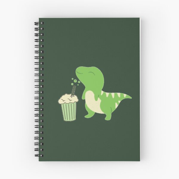 Item preview, Dino boba drinking green bubble designed and sold by CreativeAMD.