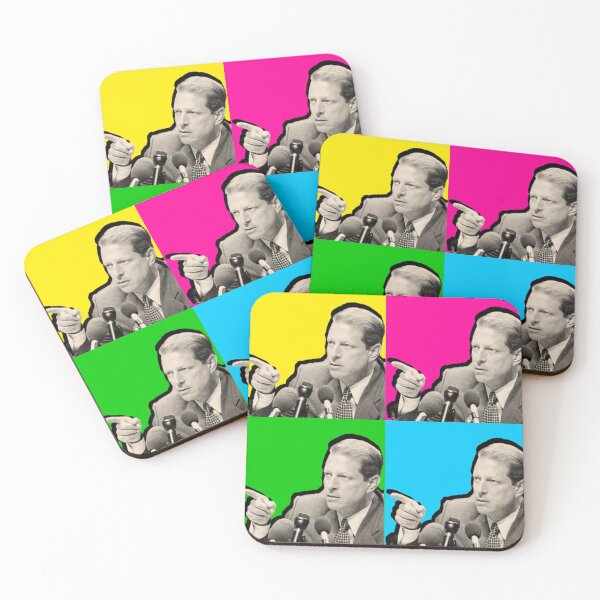 Item preview, Al Gore Four Panel Pop Art designed and sold by alfshumway.