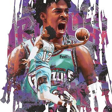 Ja Morant Design Poster for Sale by velonya