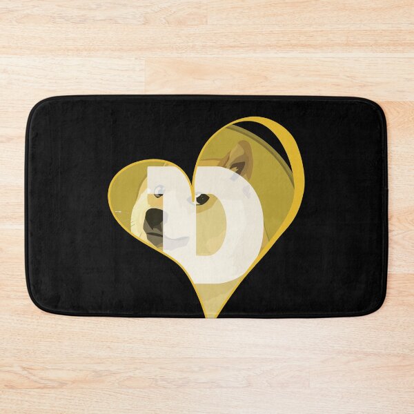 Item preview, Love Dogecoin Heart Doge Lover Funny Meme Dog Coin Gift designed and sold by trendo.