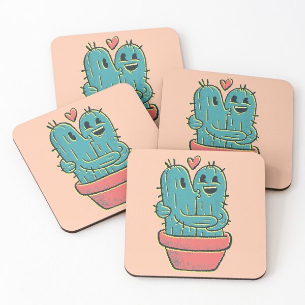 Item preview, Pareja De Cactus Día De San Valentín designed and sold by Piztees.