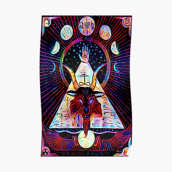 Baphomet Tarot Poster