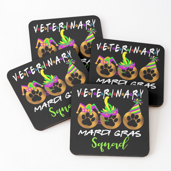 Item preview, Veterinary Mardi Gras Squad NOLA gifts designed and sold by Nzgiftsandmore.
