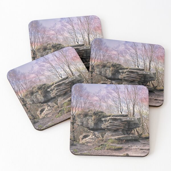 Item preview, Brimham Rocks Sunset, North Yorkshire UK gift designed and sold by BarbaraGlebska.