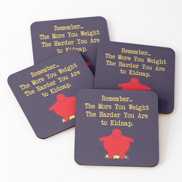 Item preview, The More You Weight - The harder the Kidnap designed and sold by Venture-Graphix.