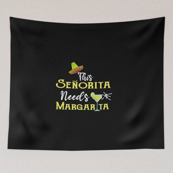 Item preview, This Senorita Needs a Margarita / Margarita Gifts / Cinco de Mayo / Margarita Party /Funny Gift ideas for Margaritas  Lovers designed and sold by biigshow.