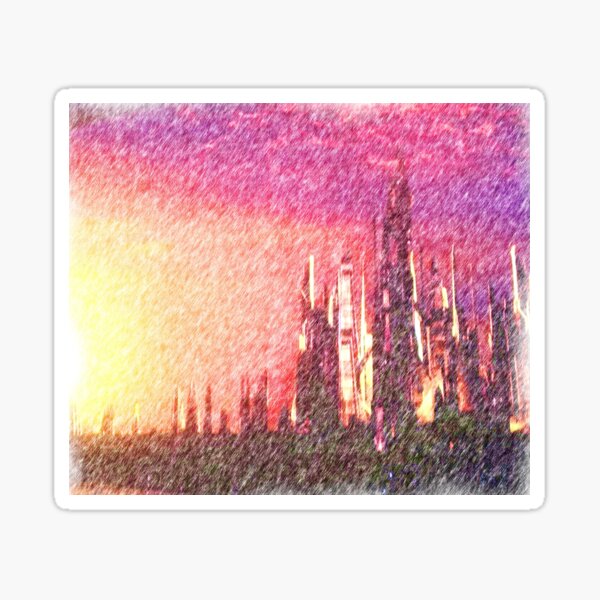 Alteran sunset Sticker