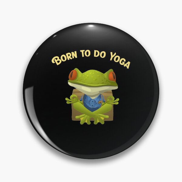 Item preview, Yoga Frog  designed and sold by Fit & Fun  Gallery.