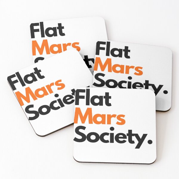 Item preview, Flat Mars Society Design designed and sold by salystore.