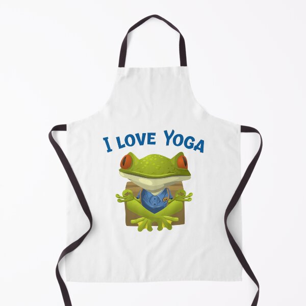 Item preview, Yoga Frog - I love Yoga  designed and sold by Fit & Fun  Gallery.