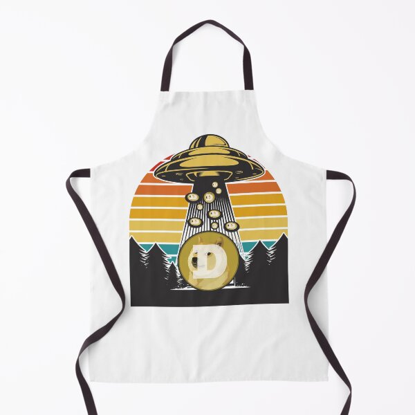 Item preview, Crypto Alien Space Trying to Take Dogecoin UFO designed and sold by PinkyTree.