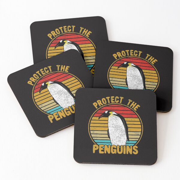 Item preview, Protect The Penguins Retro Vintage 1970s Penguin  designed and sold by Dan66.