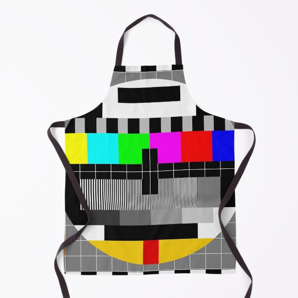 Item preview, Calibration Test Card, TV monitor film, video geek designed and sold by Glimmersmith.