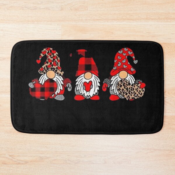 Item preview, Three Gnomes Holding Heart Leopard Happy Valentine's Day Tee T-Shirt designed and sold by Trendy Shirt.
