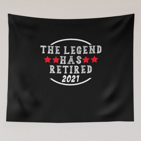 Item preview, The Legend Has Retired 2021 Funny Retirement Gift Idea designed and sold by majeed10.