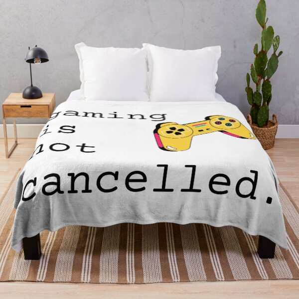 Item preview, Gaming Is Not Cancelled designed and sold by Nathalie Aynié.