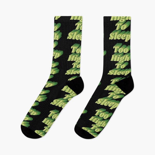 Item preview, Too High To Sleep /// Hit and Quit Weed Humor designed and sold by acquiesce13.