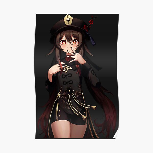 Impact de Hu Tao Genshin Poster