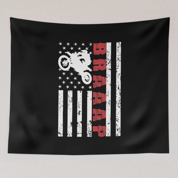 Item preview, Motocross American Flag US Sports designed and sold by pannolinno.