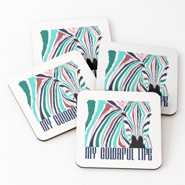 Item preview, Colorful Rainbow Zebra designed and sold by Burachonak-art.