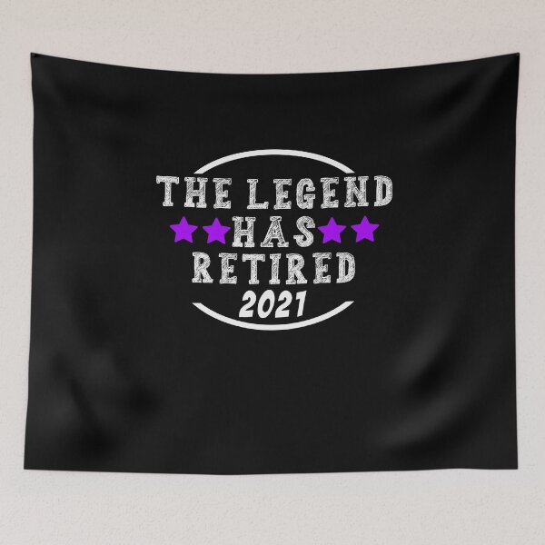 Item preview, The Legend Has Retired 2021 Funny Retirement Gift Idea designed and sold by majeed10.