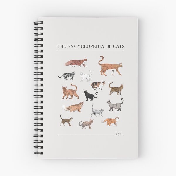 Item preview, THE ENCYCLOPEDIA OF CATS | Vintage Art designed and sold by pamelawille.