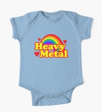 Funny Heavy Metal Rainbow One Piece - Short Sleeve