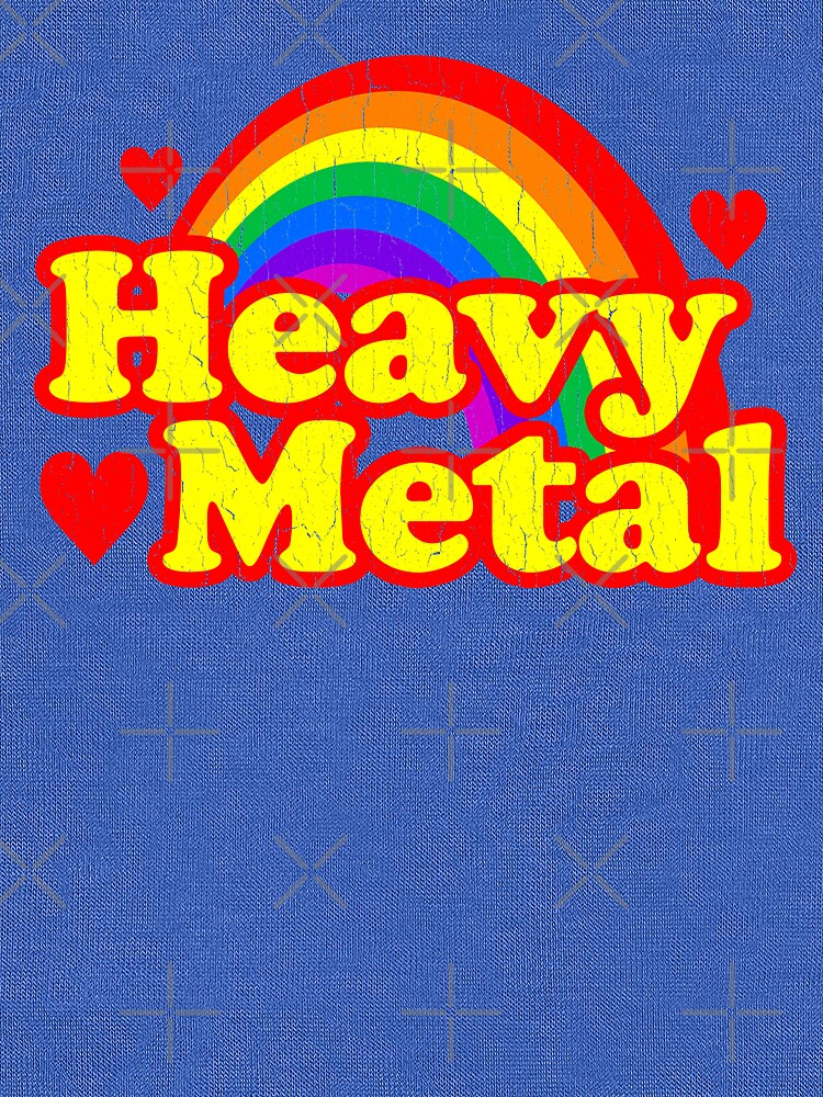 Funny Heavy Metal Rainbow by robotface
