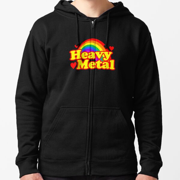 Artikel-Vorschau von Lustiger Heavy Metal Regenbogen, designt und verkauft von ROBOTFACE .