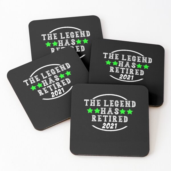 Item preview, The Legend Has Retired 2021 Funny Retirement Gift Idea designed and sold by majeed10.