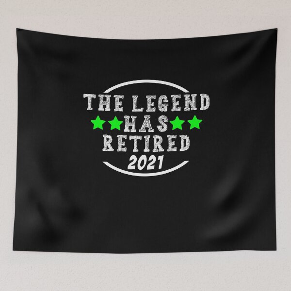 Item preview, The Legend Has Retired 2021 Funny Retirement Gift Idea designed and sold by majeed10.