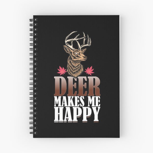 Item preview, Hunting Design Deer Makes Me Happy funny designed and sold by Joxxio.