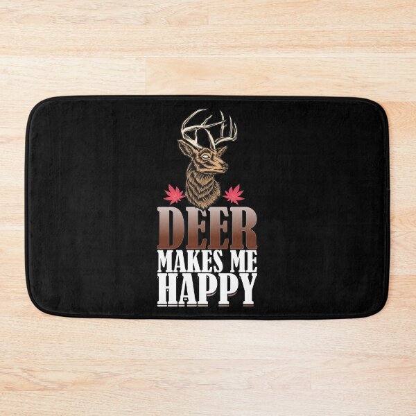 Item preview, Hunting Design Deer Makes Me Happy funny designed and sold by Joxxio.