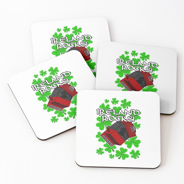 Item preview, Ireland Rocks Accordion Irish St Patrick's Day designed and sold by doodlerob.