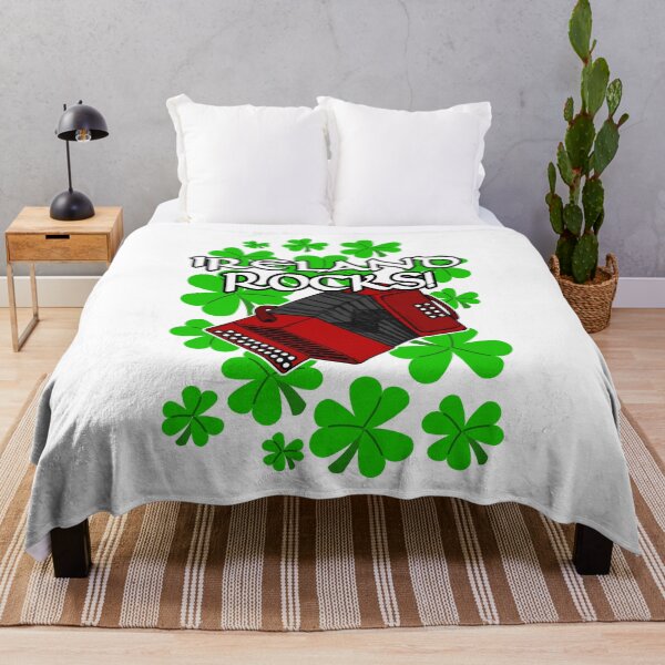 Item preview, Ireland Rocks Accordion Irish St Patrick's Day designed and sold by doodlerob.