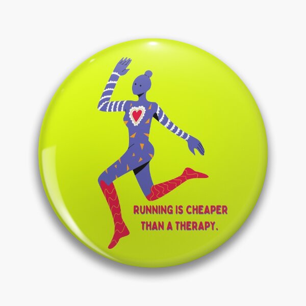 Item preview, Running Is Cheaper Than Therapy  designed and sold by Shash31.
