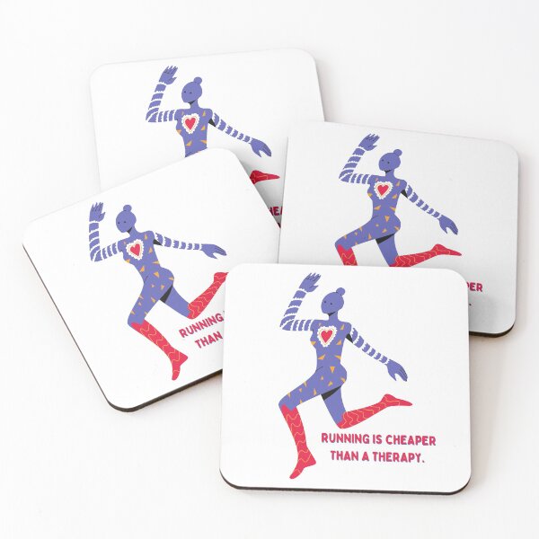 Item preview, Running Is Cheaper Than Therapy  designed and sold by Shash31.