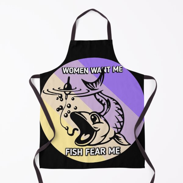 Item preview, Women Want Me Fish Fear Me - Funny Fishing Vintage Design designed and sold by salmannoor.