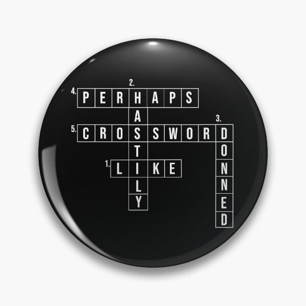 Item preview, Like a hastily donned perhaps crossword  designed and sold by Enamy-DaD.