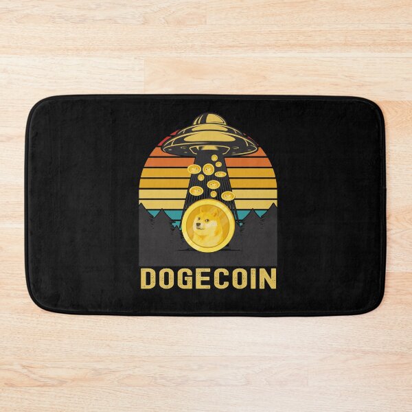 Item preview, Crypto Alien Space Trying to Take Dogecoin UFO designed and sold by PinkyTree.