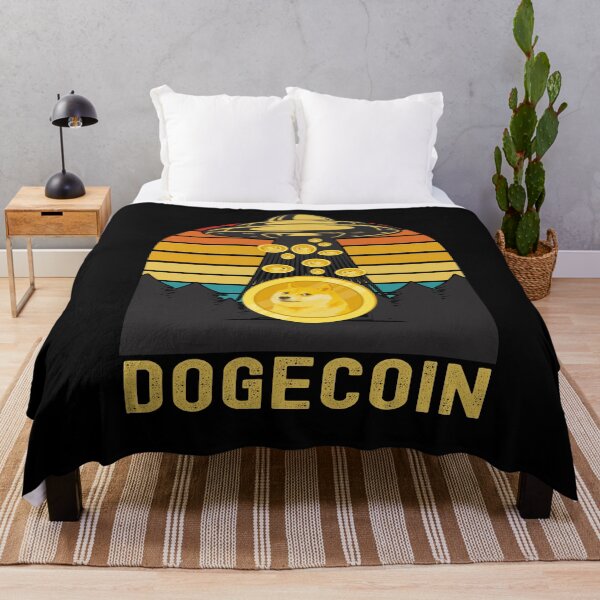 Item preview, Crypto Alien Space Trying to Take Dogecoin UFO designed and sold by PinkyTree.