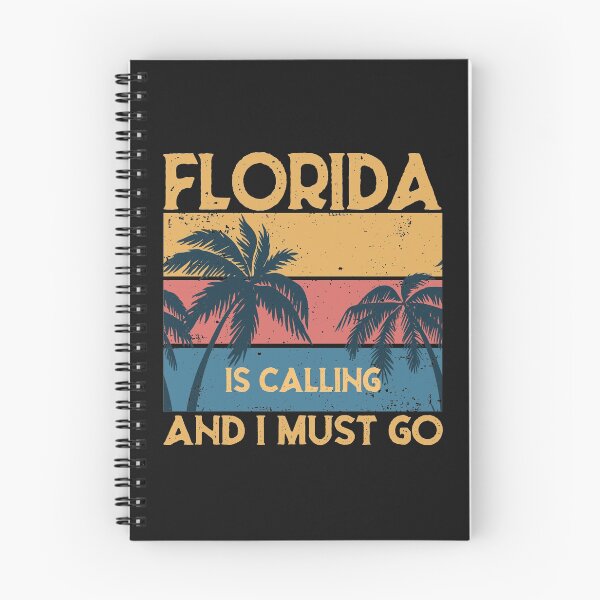 Item preview, Florida Is Calling And I Must Go Vintage Retro Design Funny Vacation Saying Gift designed and sold by alenaz.