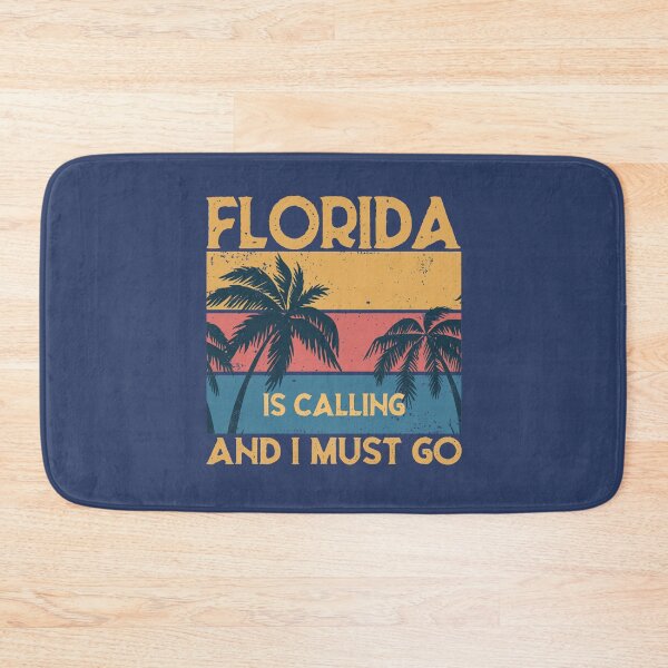 Item preview, Florida Is Calling And I Must Go Vintage Retro Design Funny Vacation Saying Gift designed and sold by alenaz.
