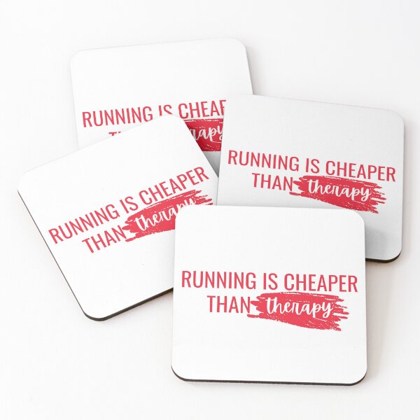 Item preview, Running Is Cheaper Than Therapy  designed and sold by Shash31.