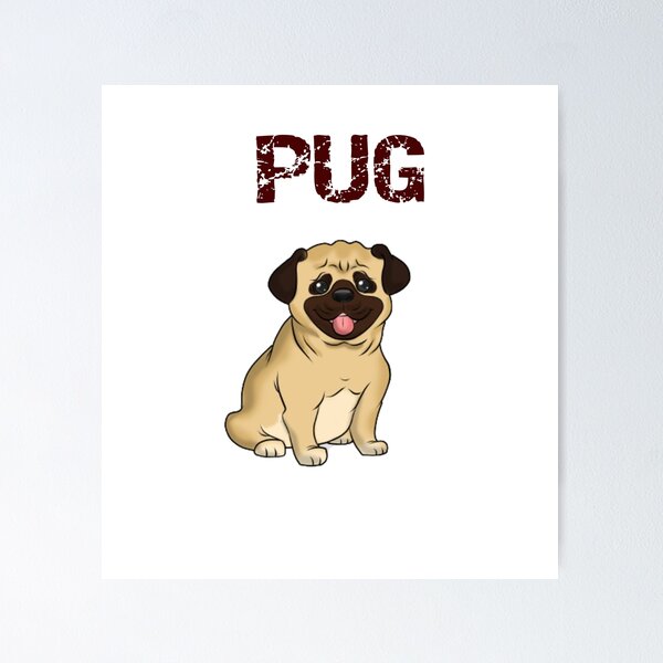 Item preview, Pug  designed and sold by Mad Colors.